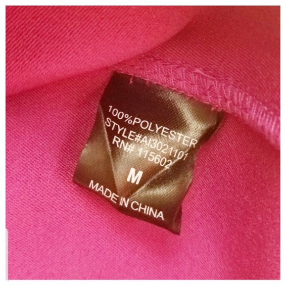 ASTR Crop Top Blouse Fuchsia Pink - Picture 6 of 6